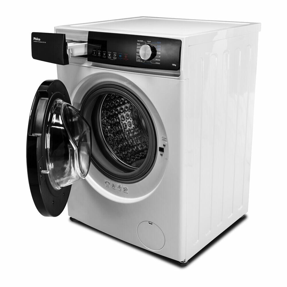 Lavadora de Roupa Lava e Seca 10kg Pls11b Branco Philco