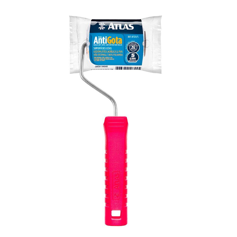 Rolo Espuma Poliamida 5cm Antigota Branco Atlas