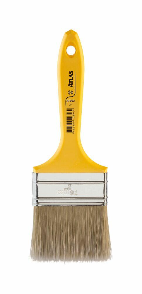 Pincel Trinchas Amarelo 8x22 Atlas