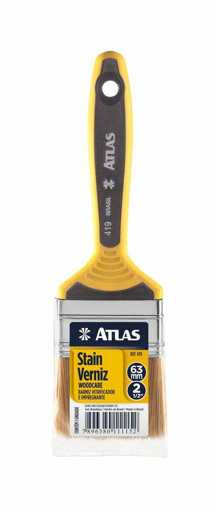 Pincel Trinchas Amarelo Atlas