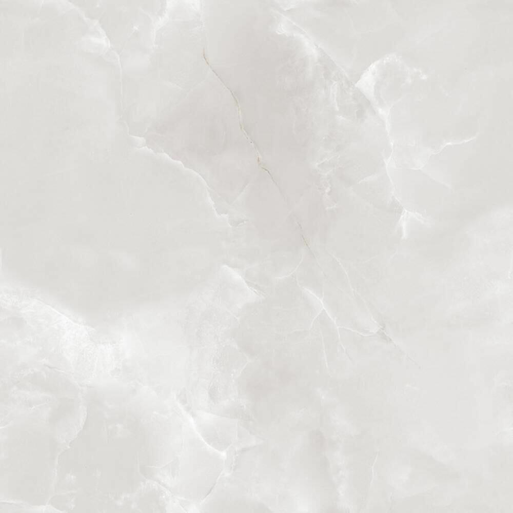 Piso Cerâmico Carcinus Marmorizado Retificado Polido 85x85 Incefra