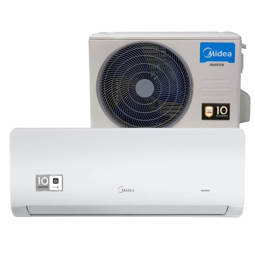 Ar Condicionado Split Inverter 9000 Btus 38agvci09m5 Branco Frio Midea