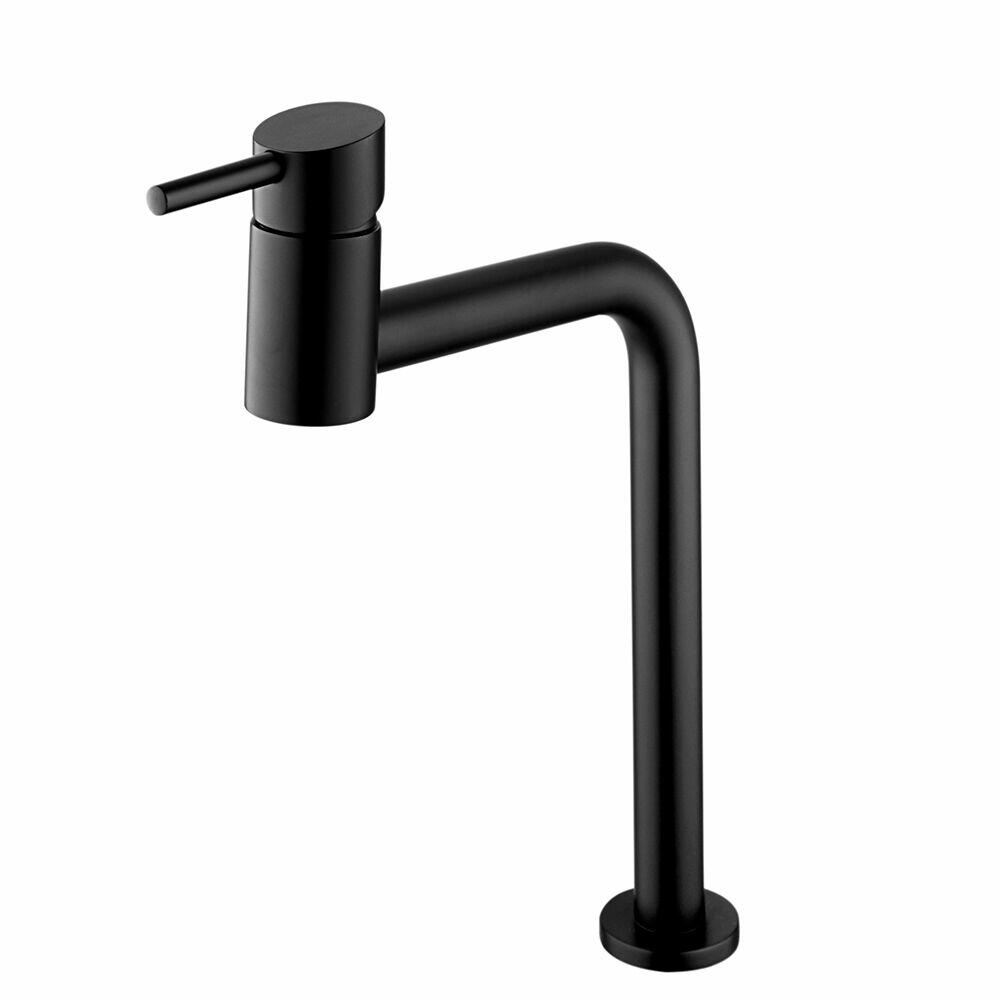 Misturador para Lavatório de Mesa Bica Alta Swan Black Lorenzetti