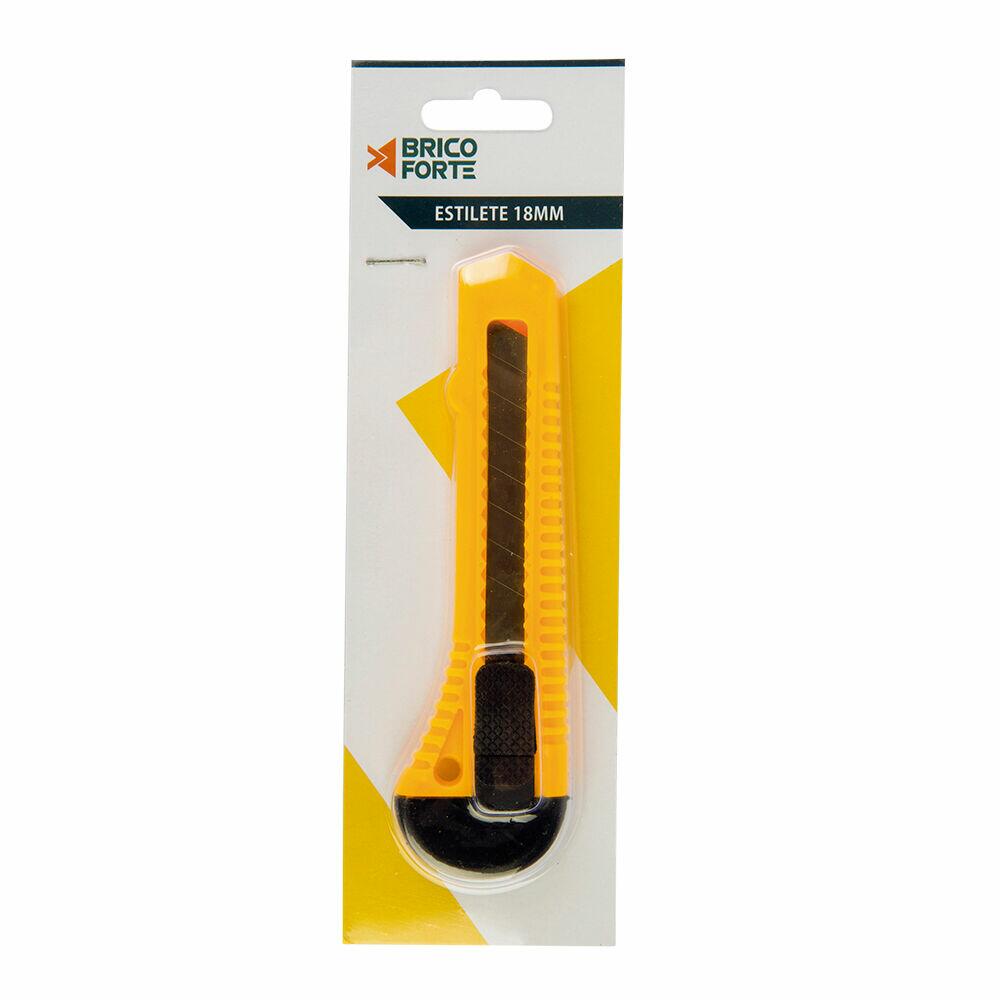 Estilete 18mm 15x4,5x1,8cm Brico Forte