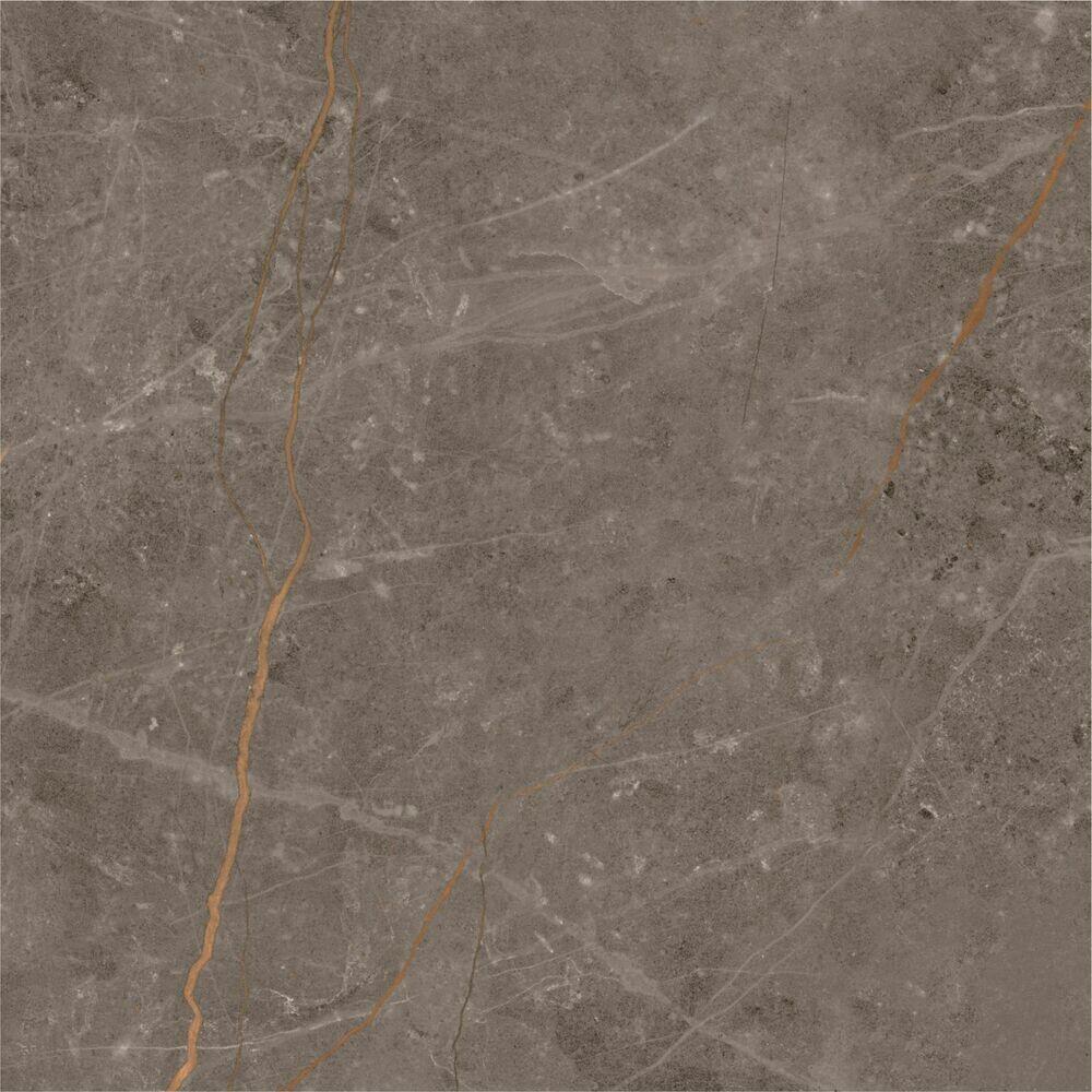 Porcelanato Majestic Cinza Escuro Retificado Acetinado 61x61 Realce