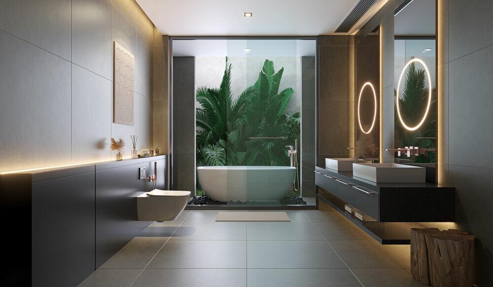 Porcelanato Chroma Cinza Grafite  Retificado Acetinado 76x76 Dora