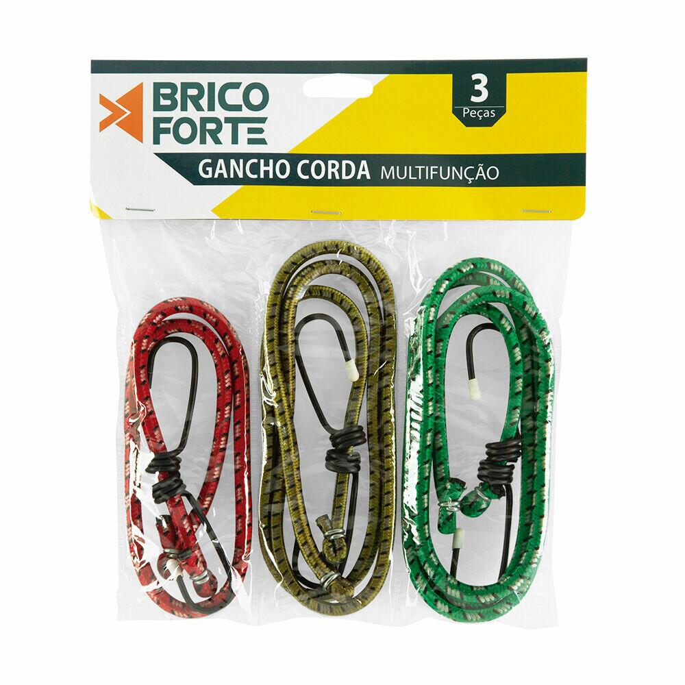Gancho 3pcs Corda Multifunção Brico Forte