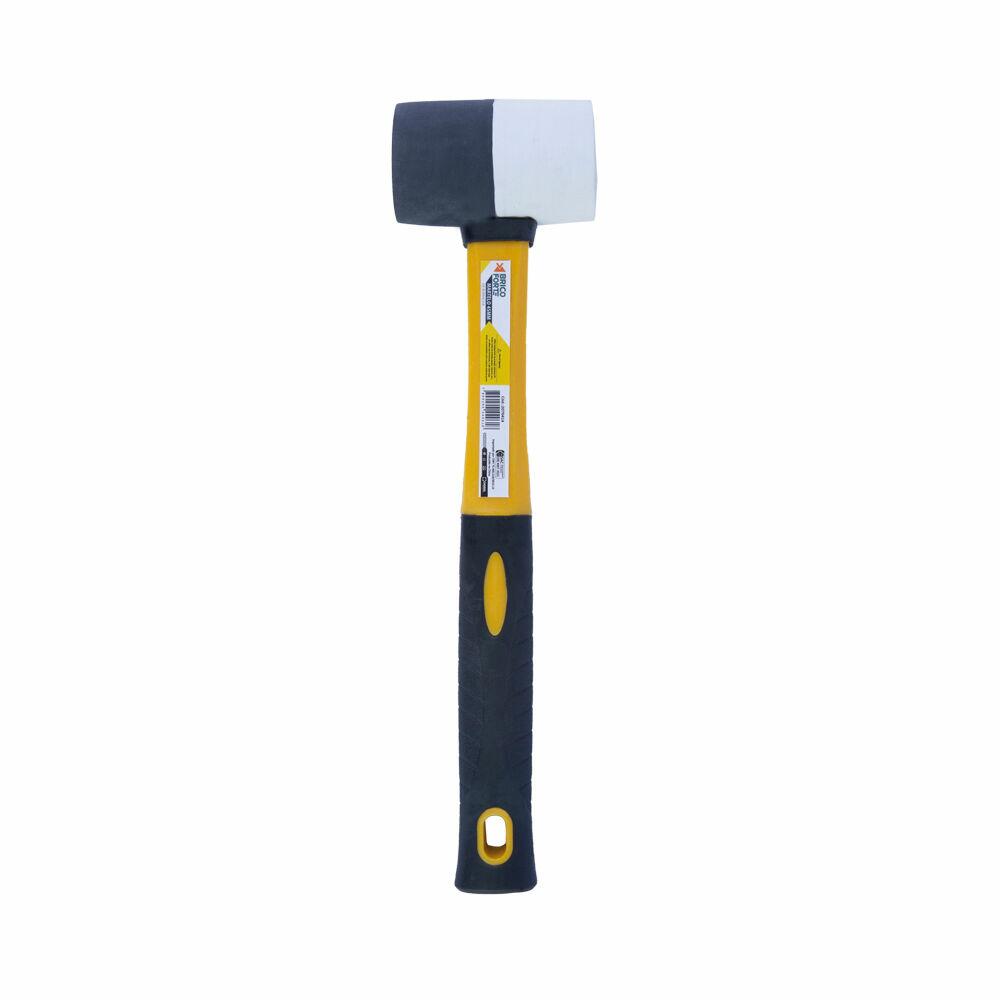 Martelo Borracha 45mm 28x7,5x5cm Brico Forte