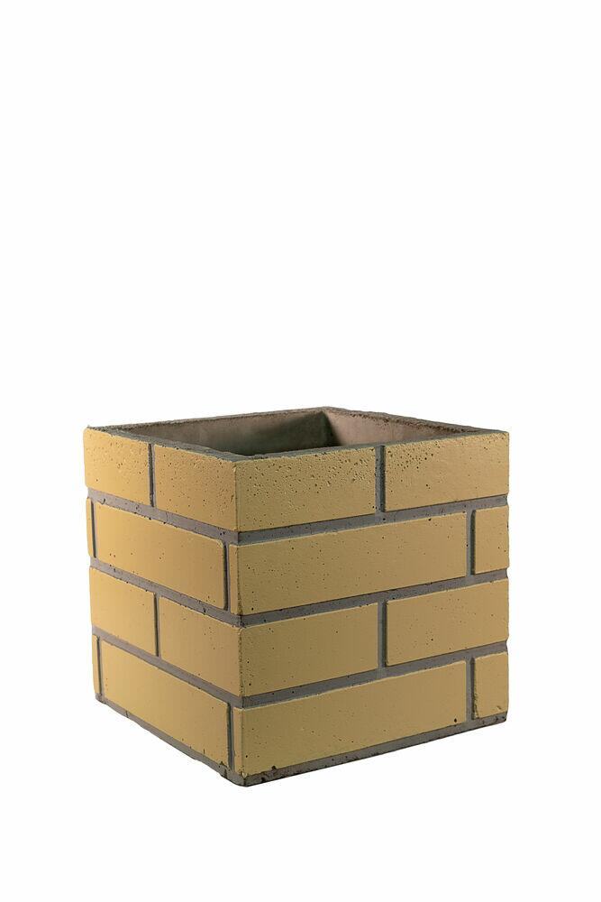Duto Prolongador de chaminé Tijolinho 30x30x25 Amarelo Primus Churrasqueira