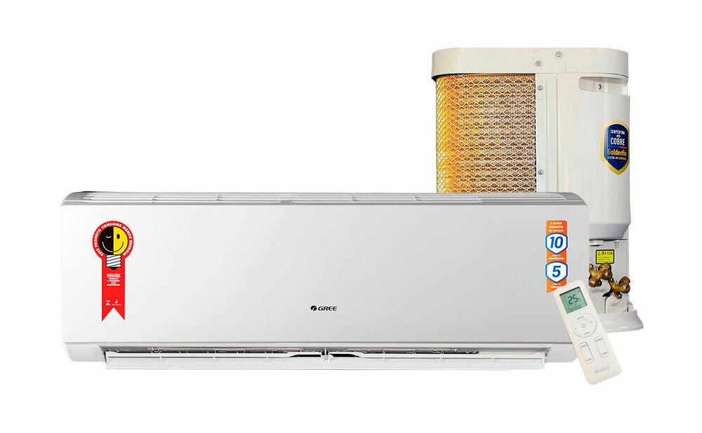 Ar Condicionado Split 9000 Btus Inverter Gwc09aga-d3dna4a Branco Só Frio 220V Gree