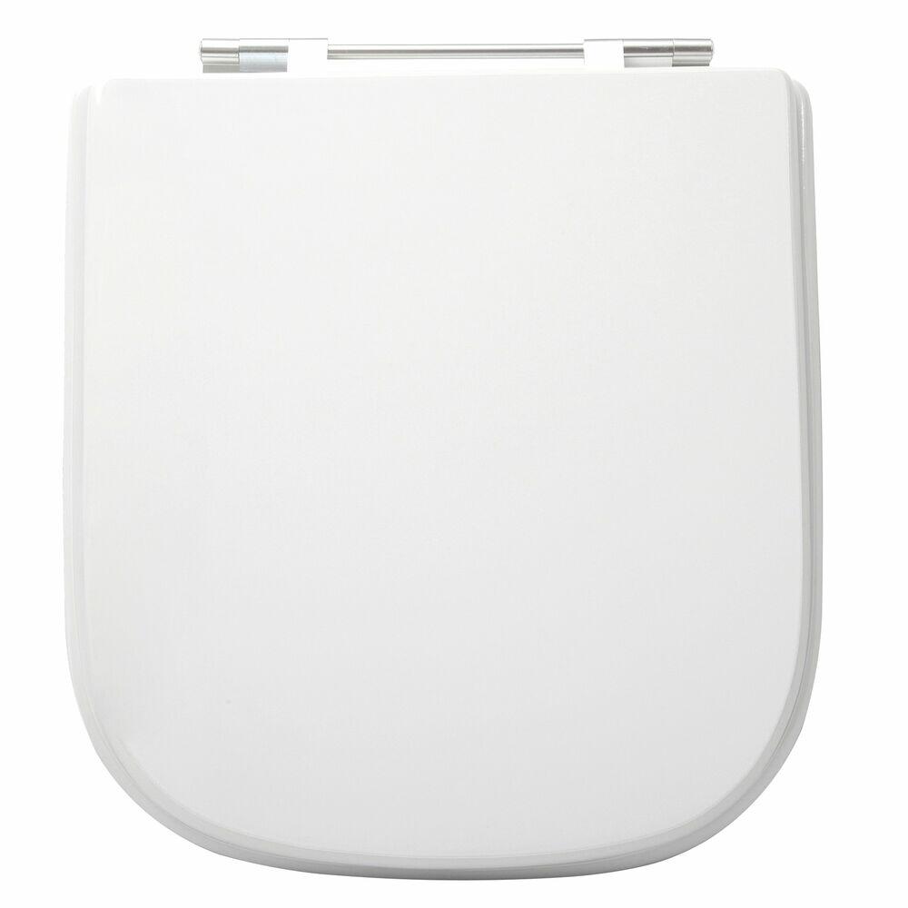Assento Sanitário MDF Laqueado Elite Branco Hidrofama