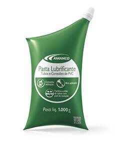 Pasta Lubrificante 2,4kg Pvc Marrom Amanco