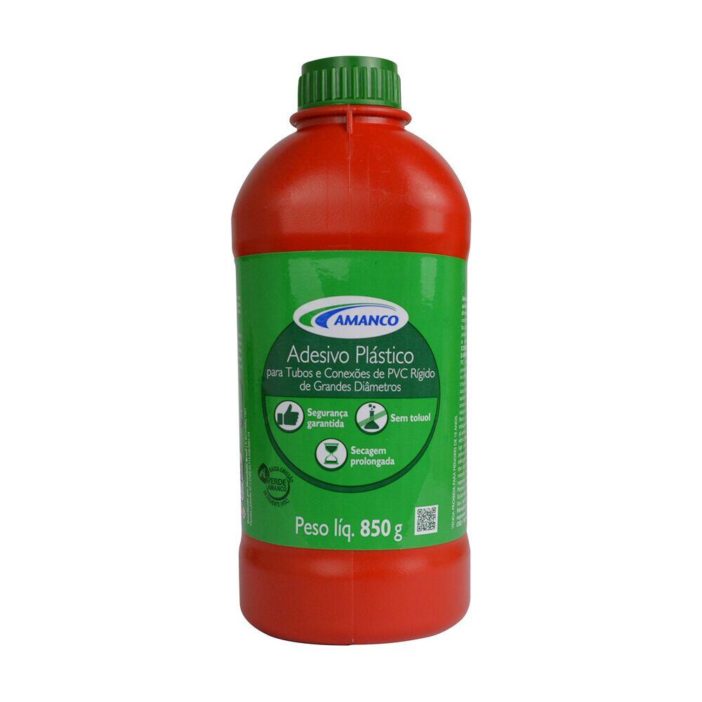 Adesivo 850gr Pvc Grandes Diam C/pincel Incolor Amanco