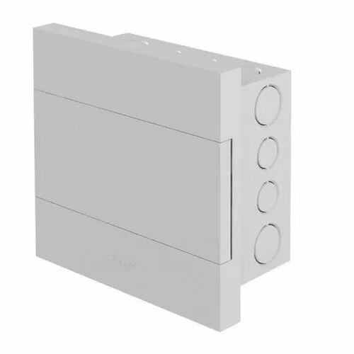 Quadro Distribuição 8 Disjuntor Pvc Liso Sem Barramento Branco Amanco