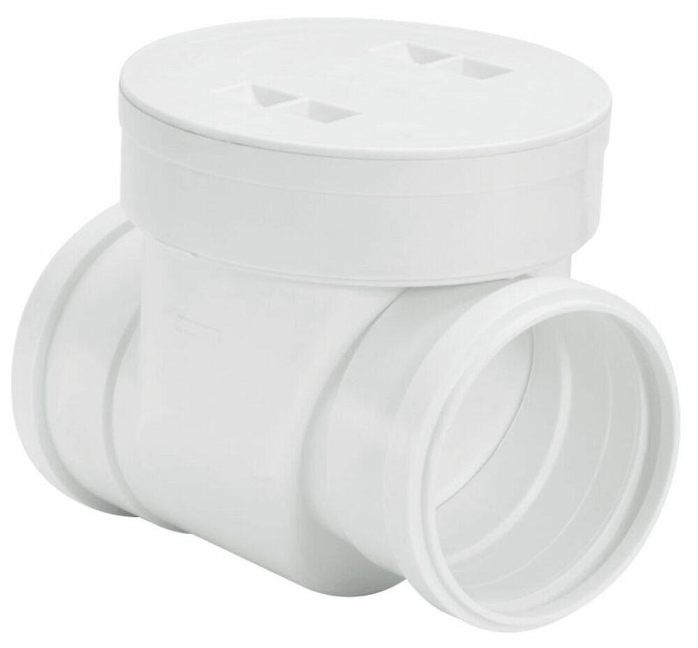 Válvula Retenção 150x200mm Pvc Esgoto Branco Amanco