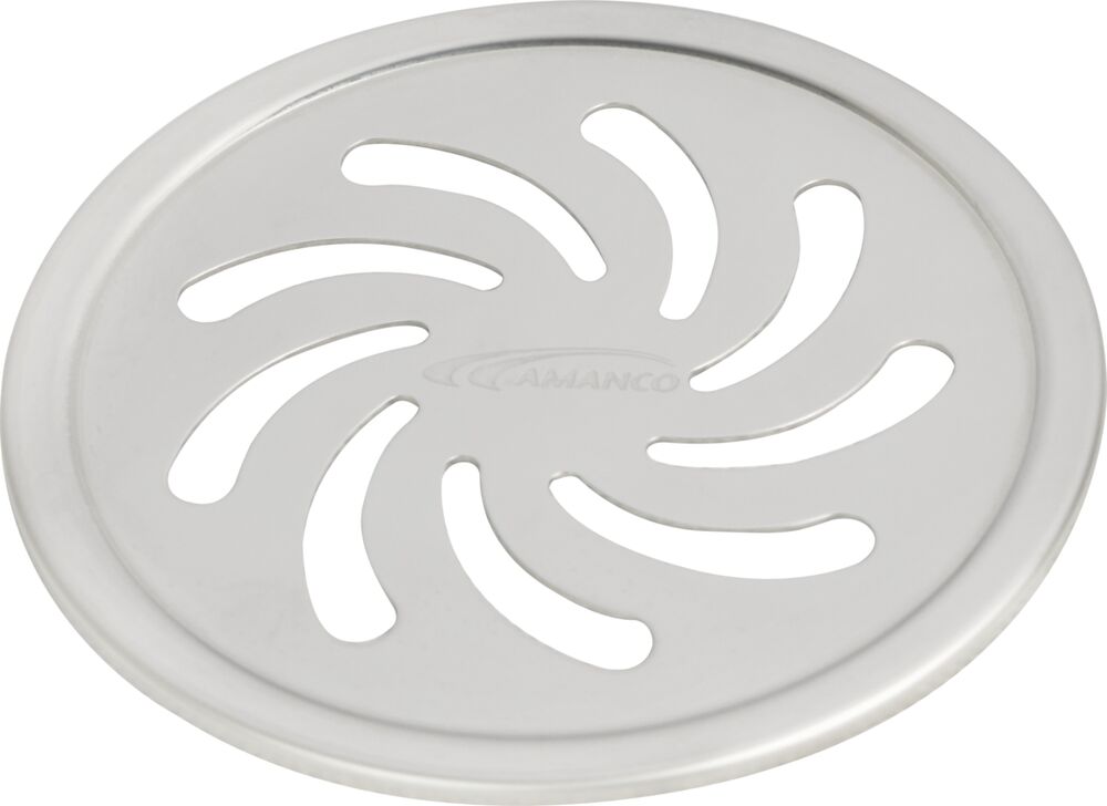 Grelha Para Caixa Sifonada 100mm Vortice Inox Amanco