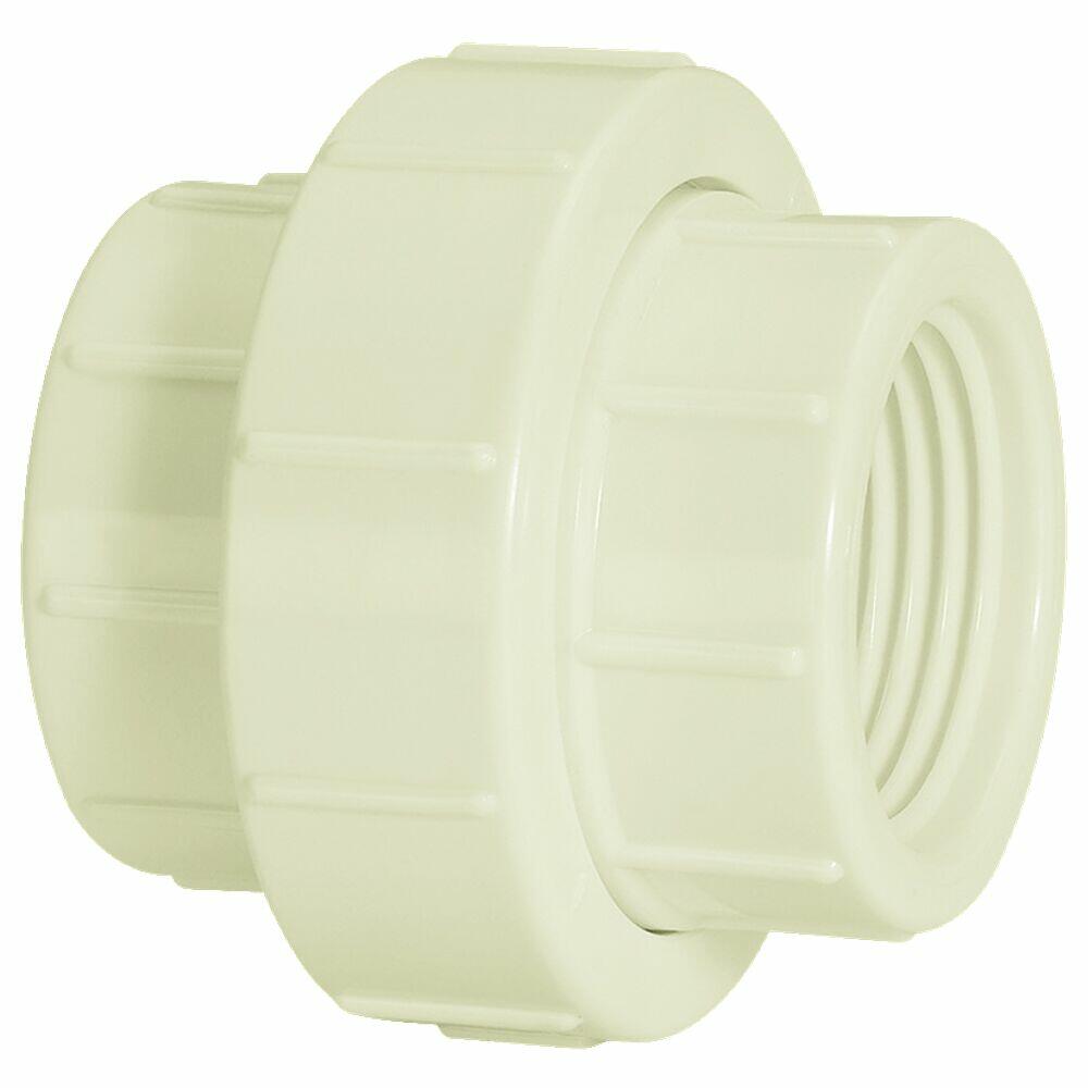 União 1/2 Pvc Roscável Branco Amanco
