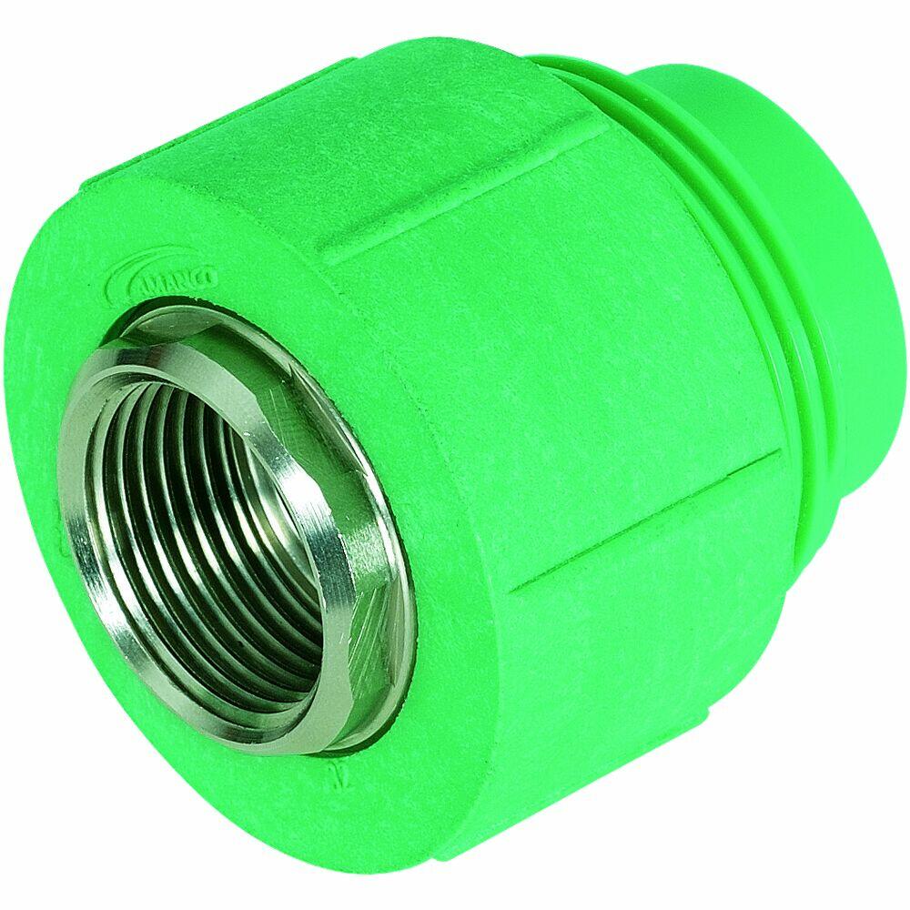 União Mista 32mmx1 Ppr Verde Amanco