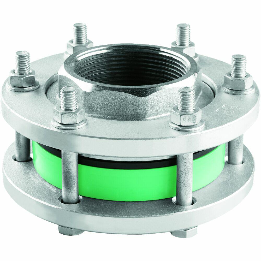 União Mista Flangeada 63mmx2 Ppr Verde Amanco
