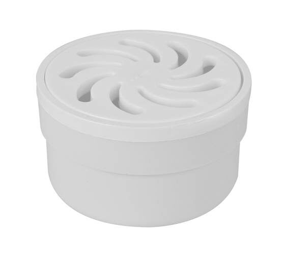 Ralo Sifonado 100x52x40mm Branco Redondo Amanco