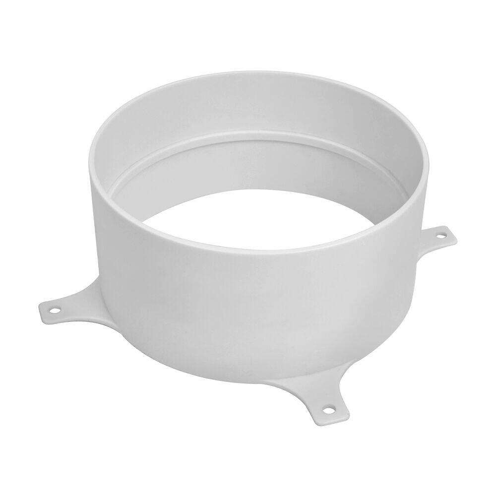 Luva Simples 150mm Fixadores Pvc Esgoto Branco Amanco