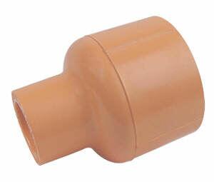 Luva Redução 11/2x11/4 C PVC Fire Laranja Amanco