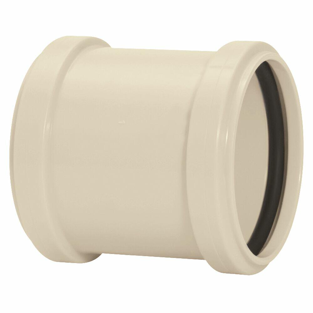 Luva Correr 150mm Pvc Esgoto Serie r Cinza Amanco