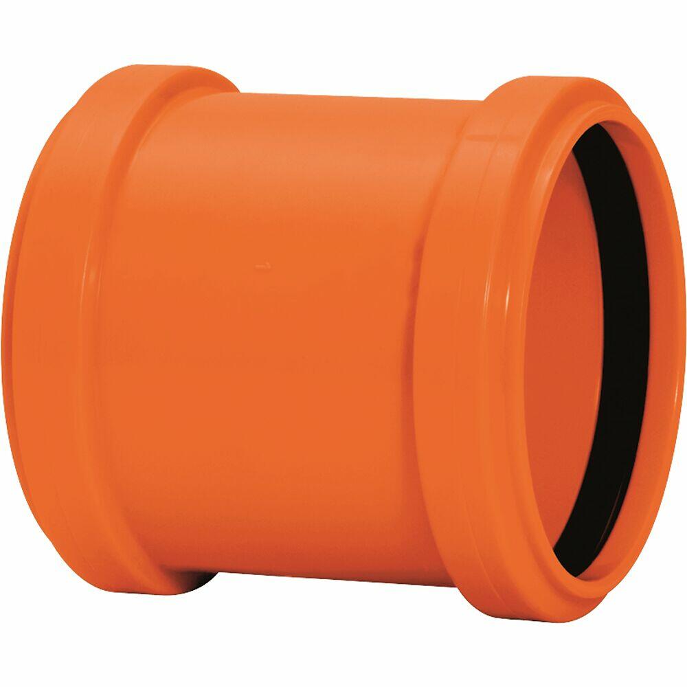 Luva Correr 75mm Esgoto Silentium C/ Anel Laranja Amanco