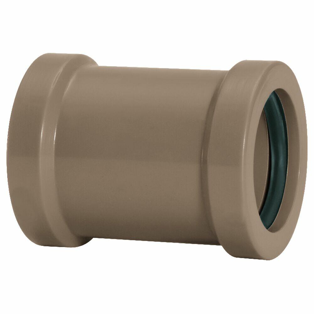 Luva Correr 60mm Pvc Sold Marrom Amanco
