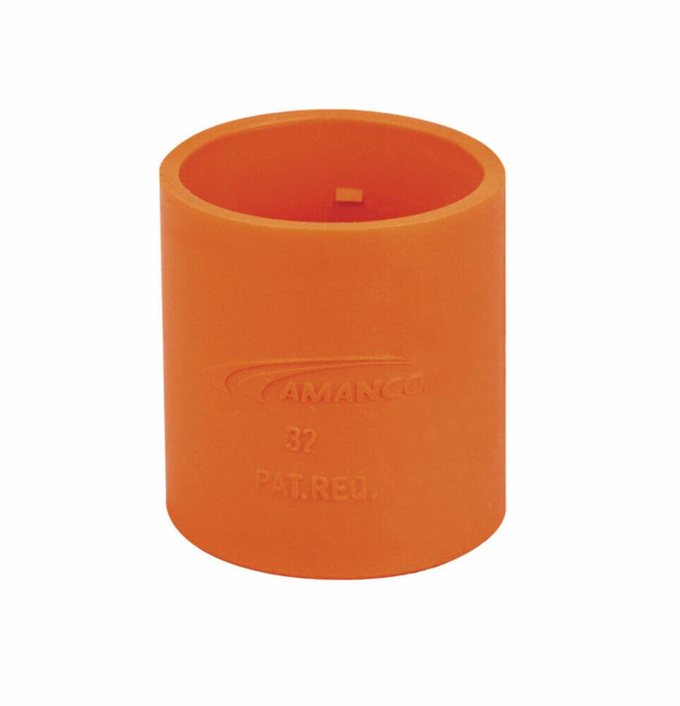 Luva Pressão 25mm Flex Laranja Amanco