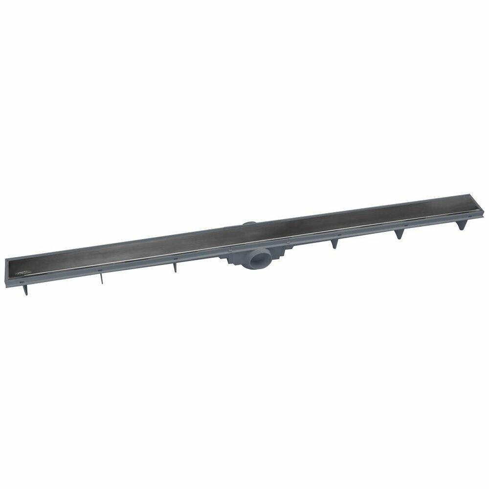Ralo Linear 90cm Grelha Inox Sifonada Cinza Amanco