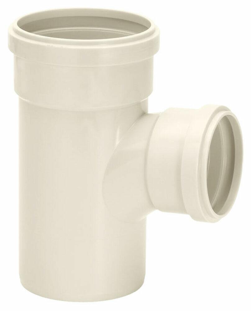 Tee Redução 150x100mm Pvc Esgoto Serie r Cinza Amanco