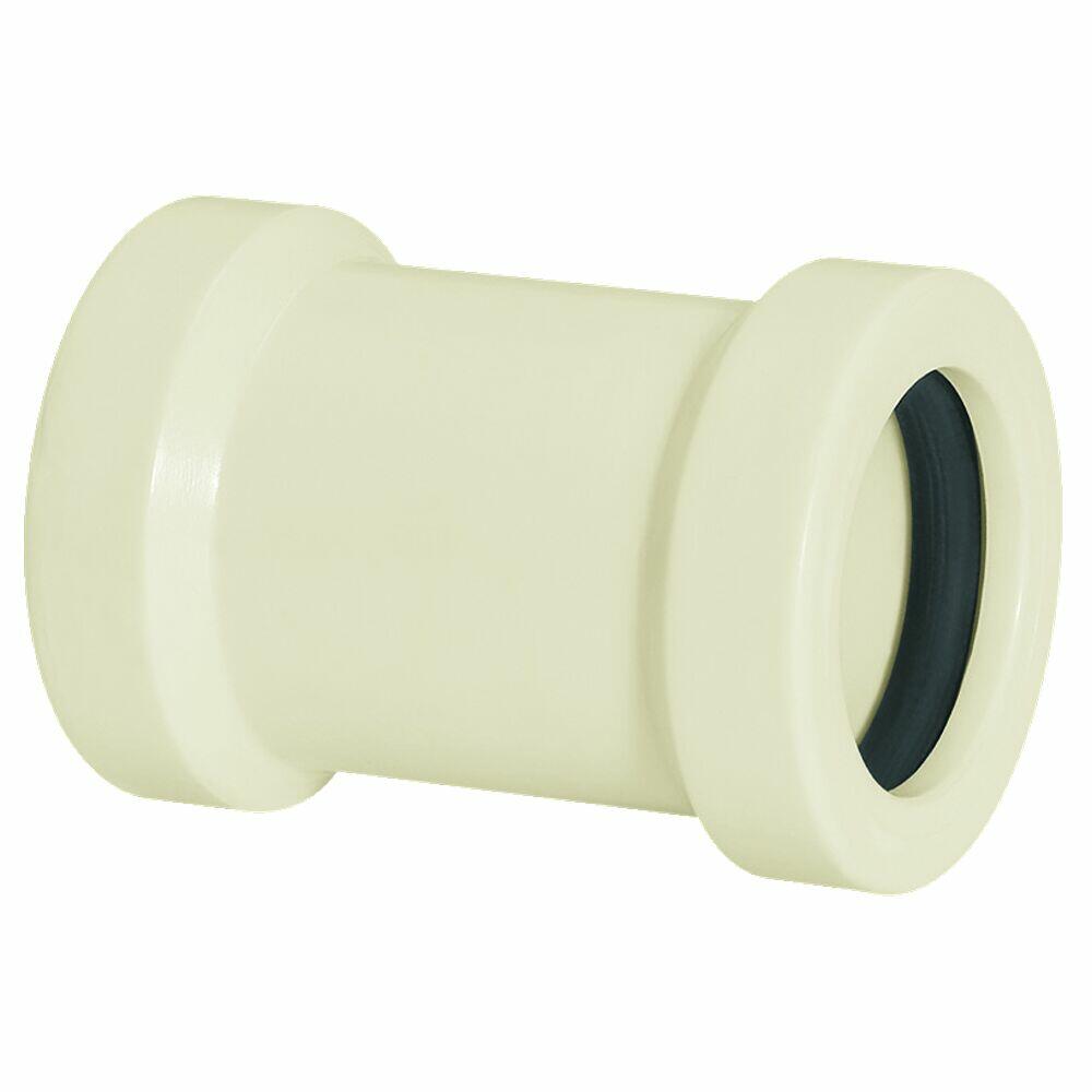 Luva Correr 1 Pvc Pvc Roscável Branco Amanco