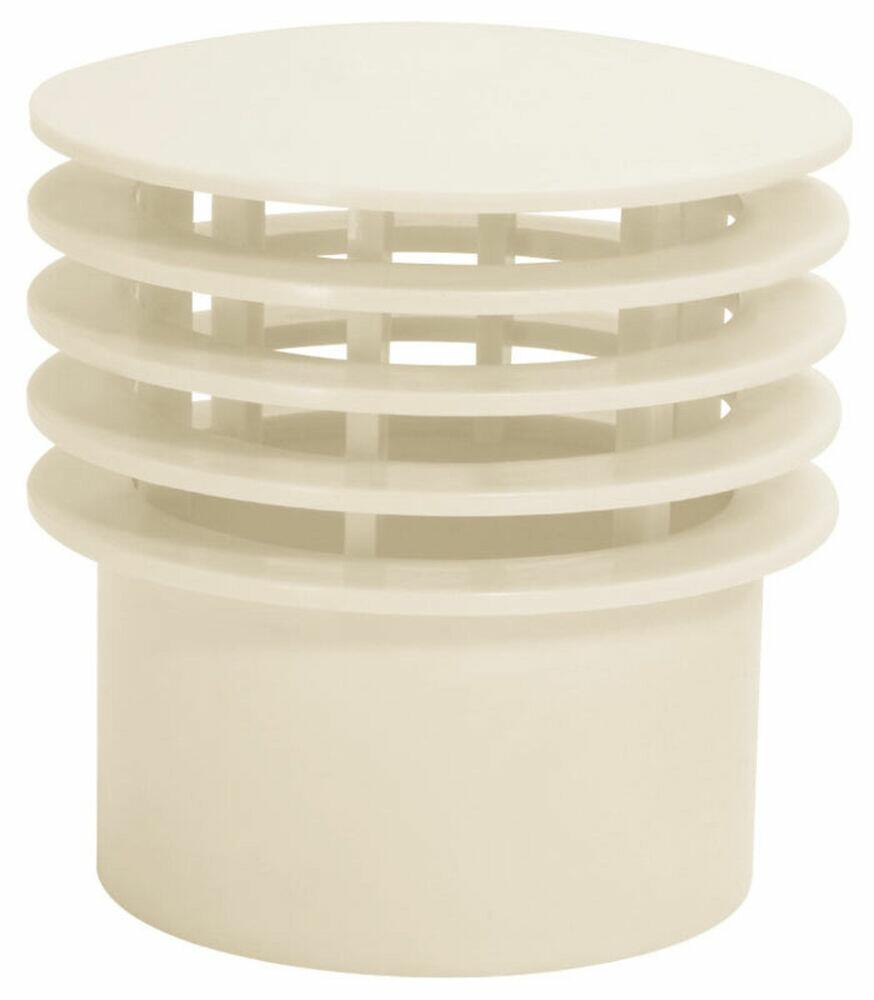 Terminal Ventilação 75mm Pvc Branco Amanco