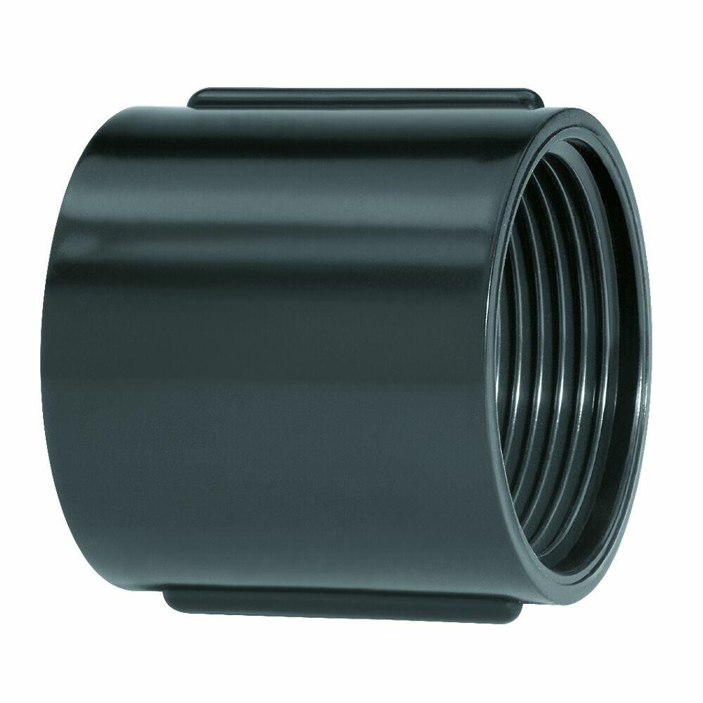 Luva 2 Eletroduto Roscável Preto Amanco