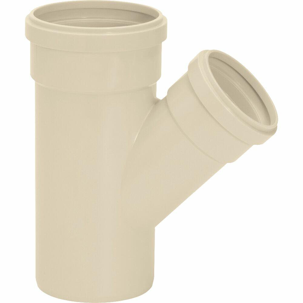 Junção Redução 150x50mm Pvc Esgoto Serie r Cinza Amanco