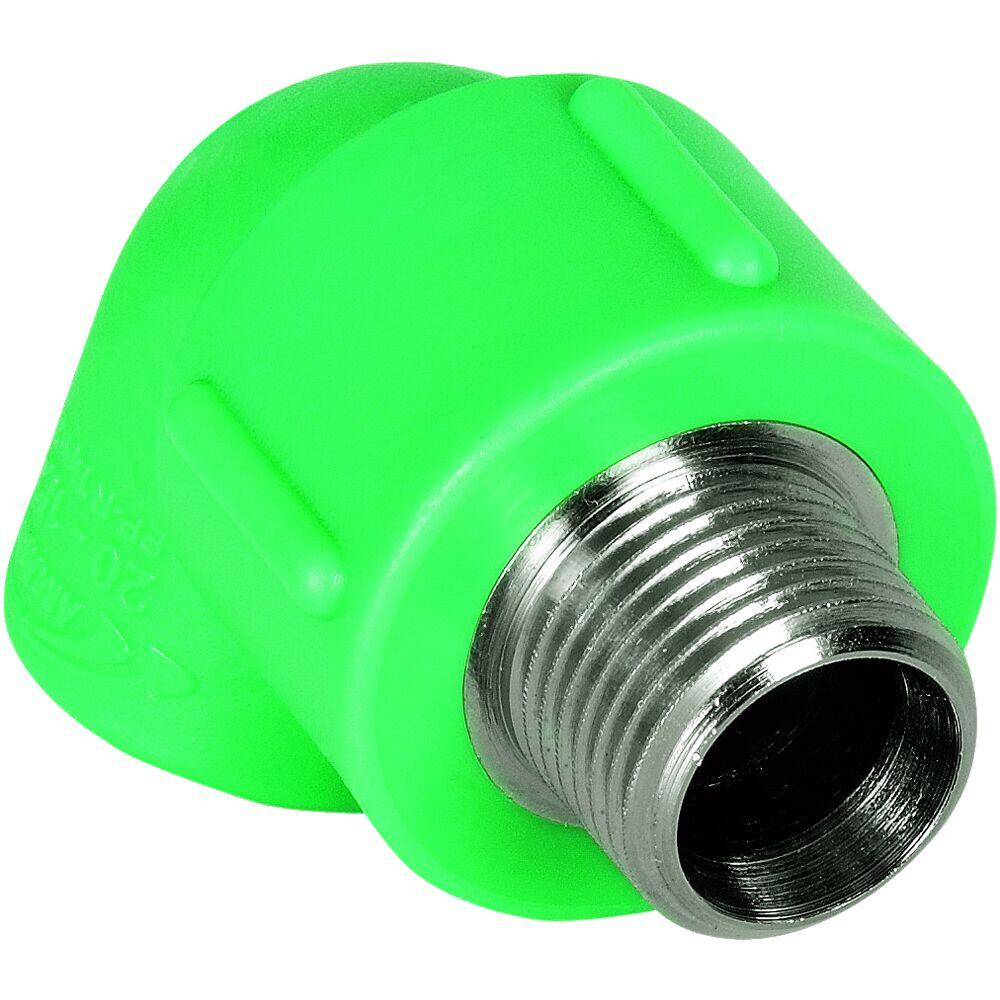 Joelho Transição 90 32mmx3/4 m Ppr Verde Amanco