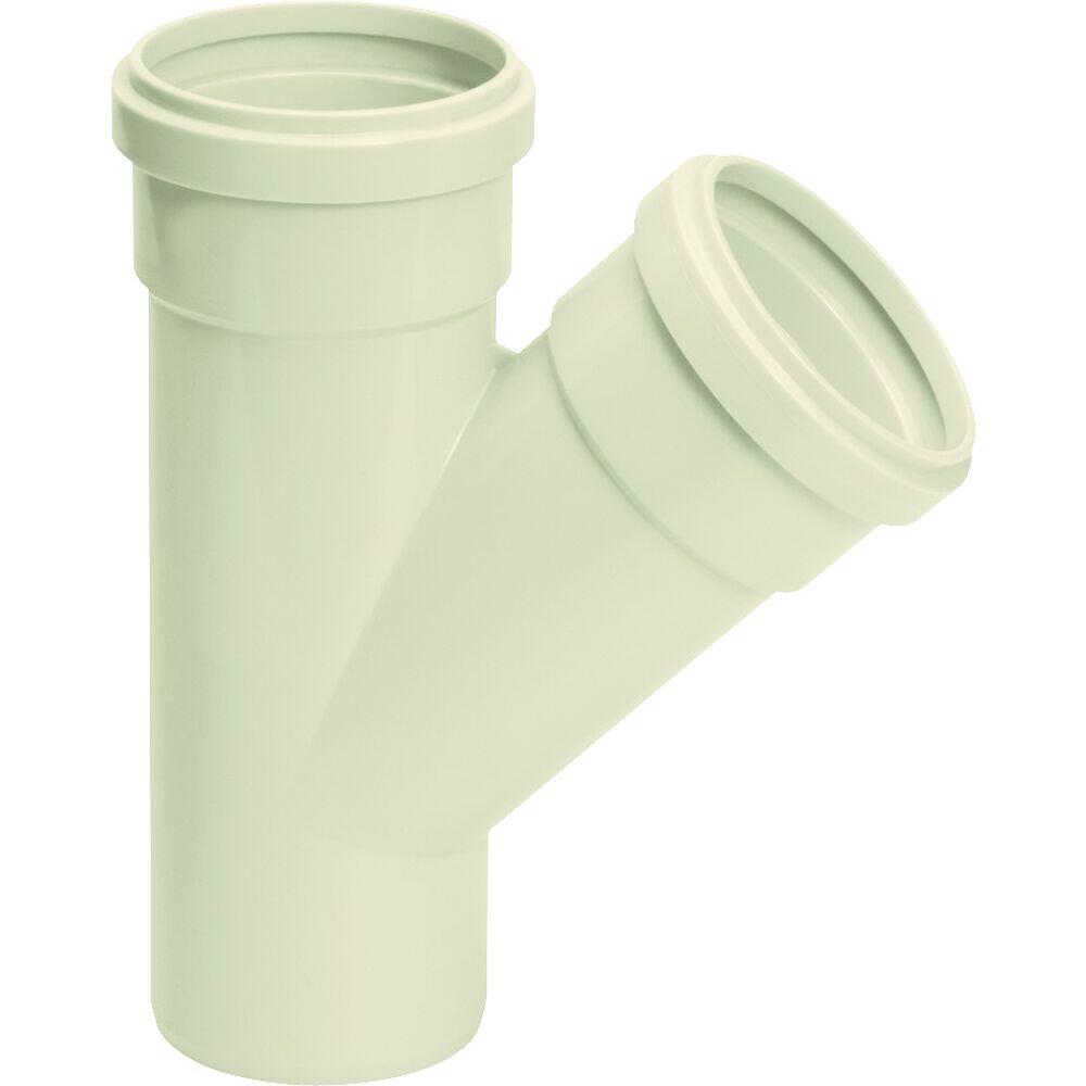 Junção 40mm Pvs Esgoto Serie r Cinza Amanco