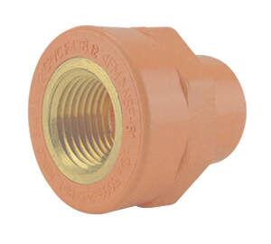 Adaptador Bolsa P/ Bico 1x1/2 Cpvc Fire Laranja Amanco