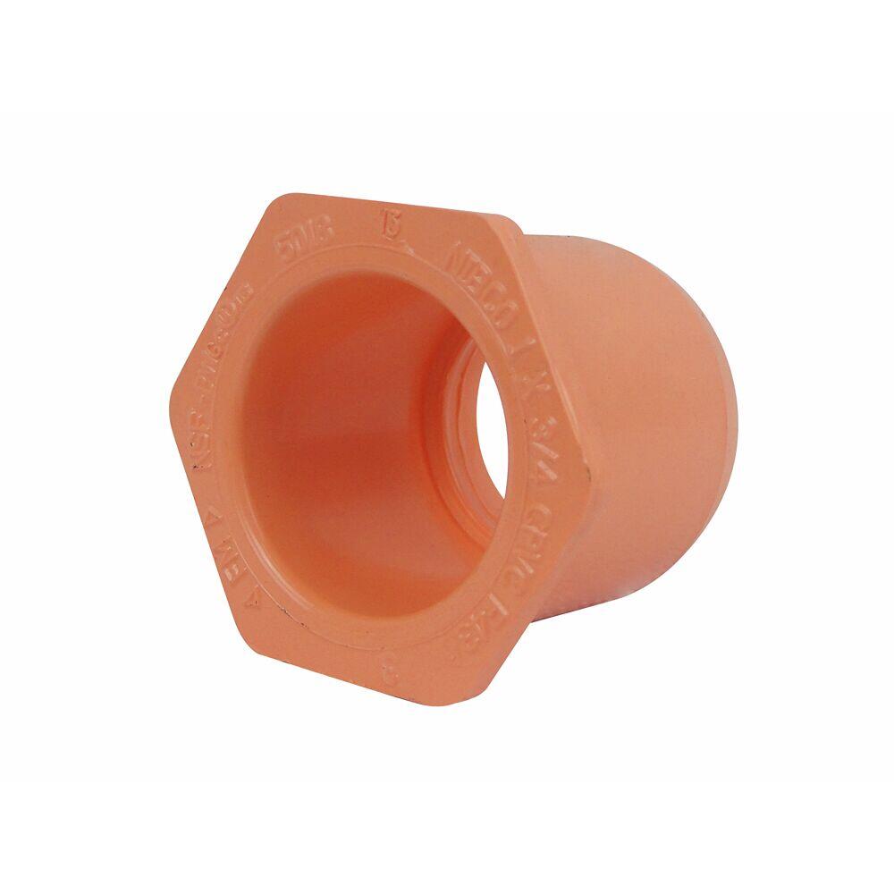 Bucha Redução 21/2x11/2 Cpvc Fire Laranja Amanco