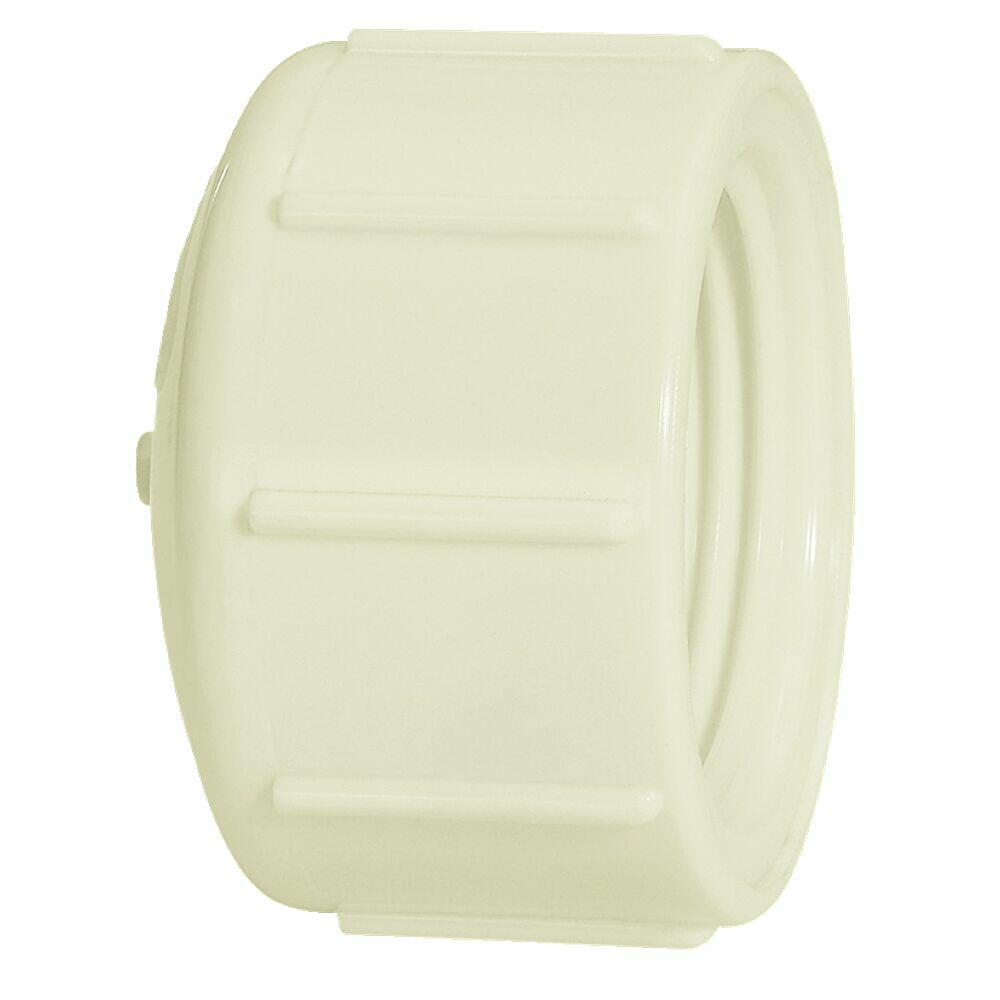 Cap 1 Pvc Rosc Branco Amanco