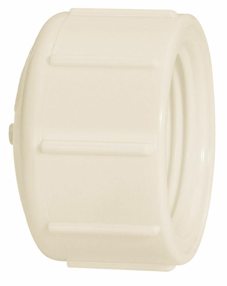 Cap 11/4 Pvc Roscável Branco Amanco