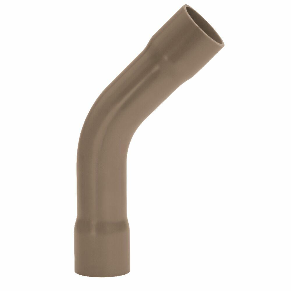 Curva 45 20mm Pvc Sold Marrom Amanco