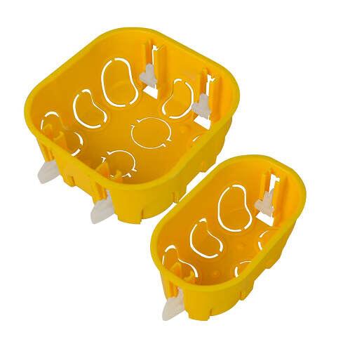 Trava Caixa Luz Drywall Amarelo Amanco