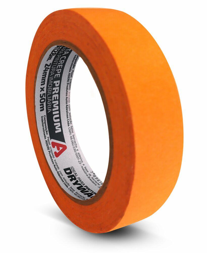 Fita Crepe 24mmx50m A128rls Laranja Adere