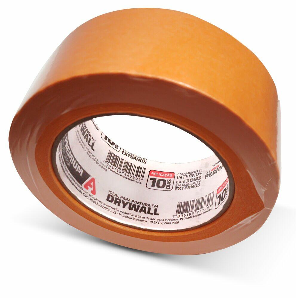 Fita Crepe 45mmx50m Laranja Adere
