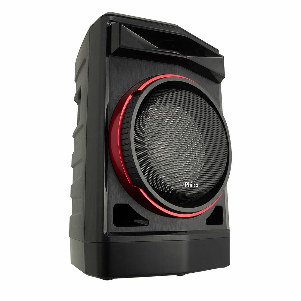 Caixa de Som Portátil 750w Pcx7100 Preto Bivolt Philco