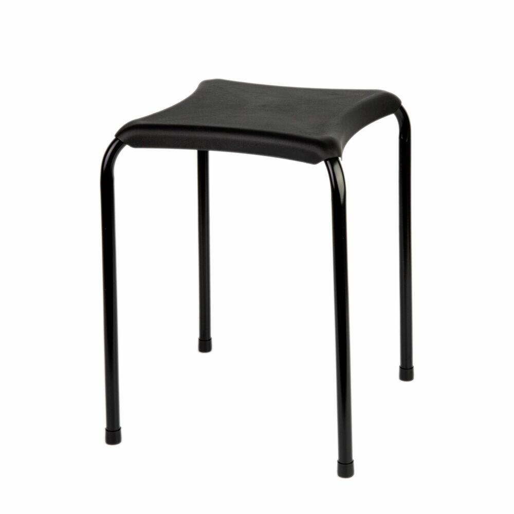 Banqueta 36cm Petra Preto Diagonal
