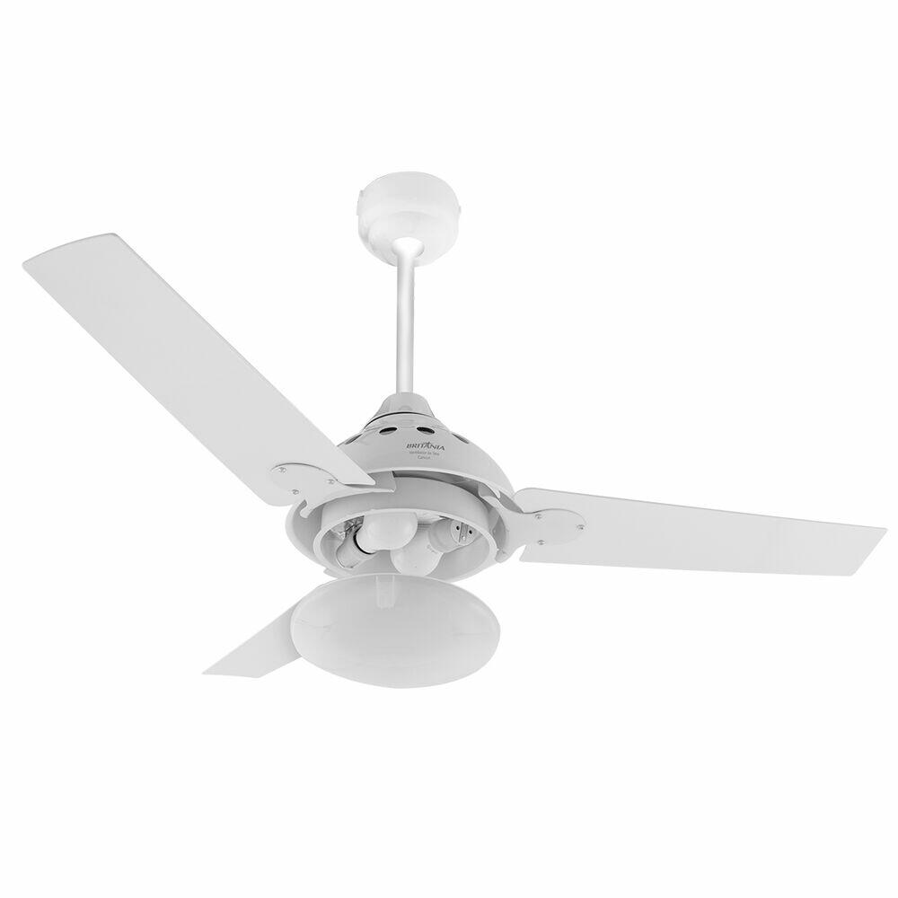 Ventilador Teto 3 Pas Bvt01b Branco 220v Britânia