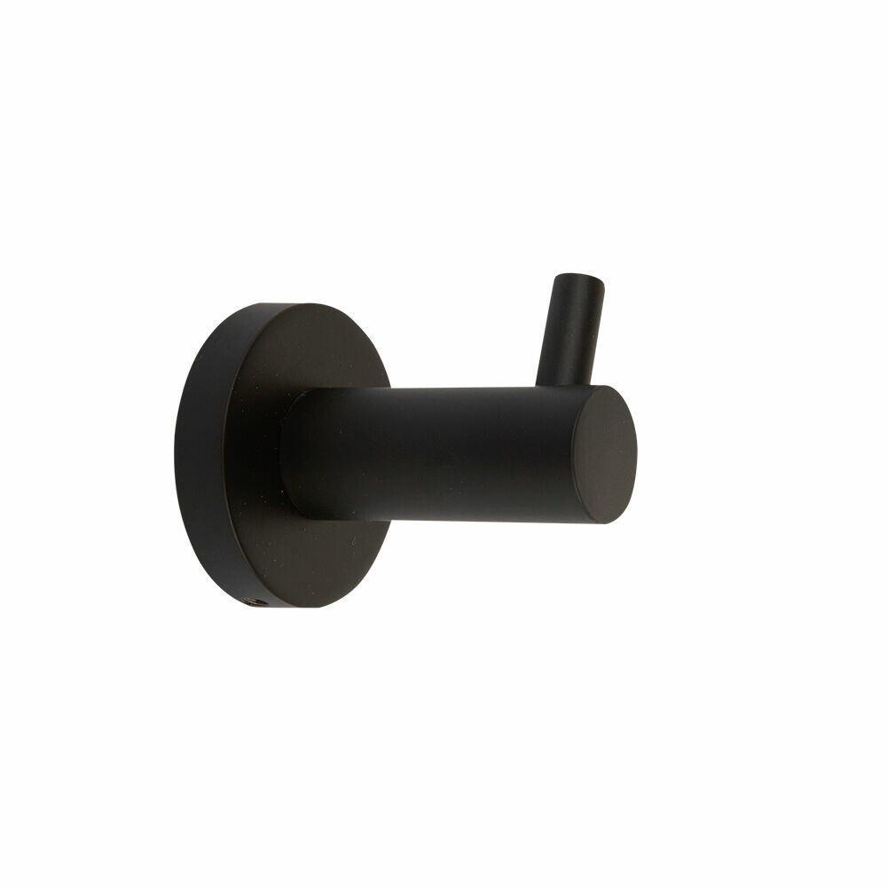 Cabide para Banheiro  Lyn Preto Addra